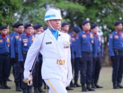 Putra Daerah Pimpin Upacara Penurunan Bendera