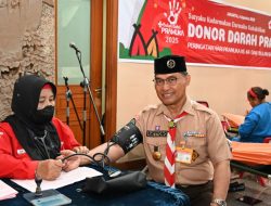 Donor Darah dan Cek Kesehatan Bareng Kwarcab Tanjungpinang
