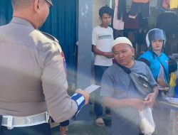 Satlantas Polres Lingga Sosialisasi Keselamatan Berkendara di